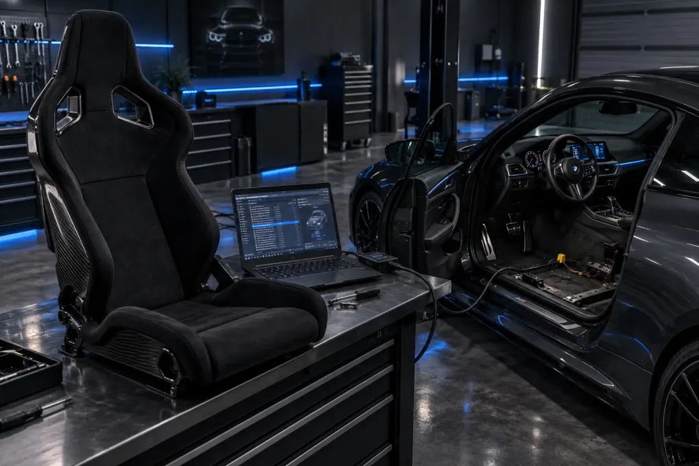 Recaro & Schalensitze im BMW – warum danach die Airbagleuchte angeht